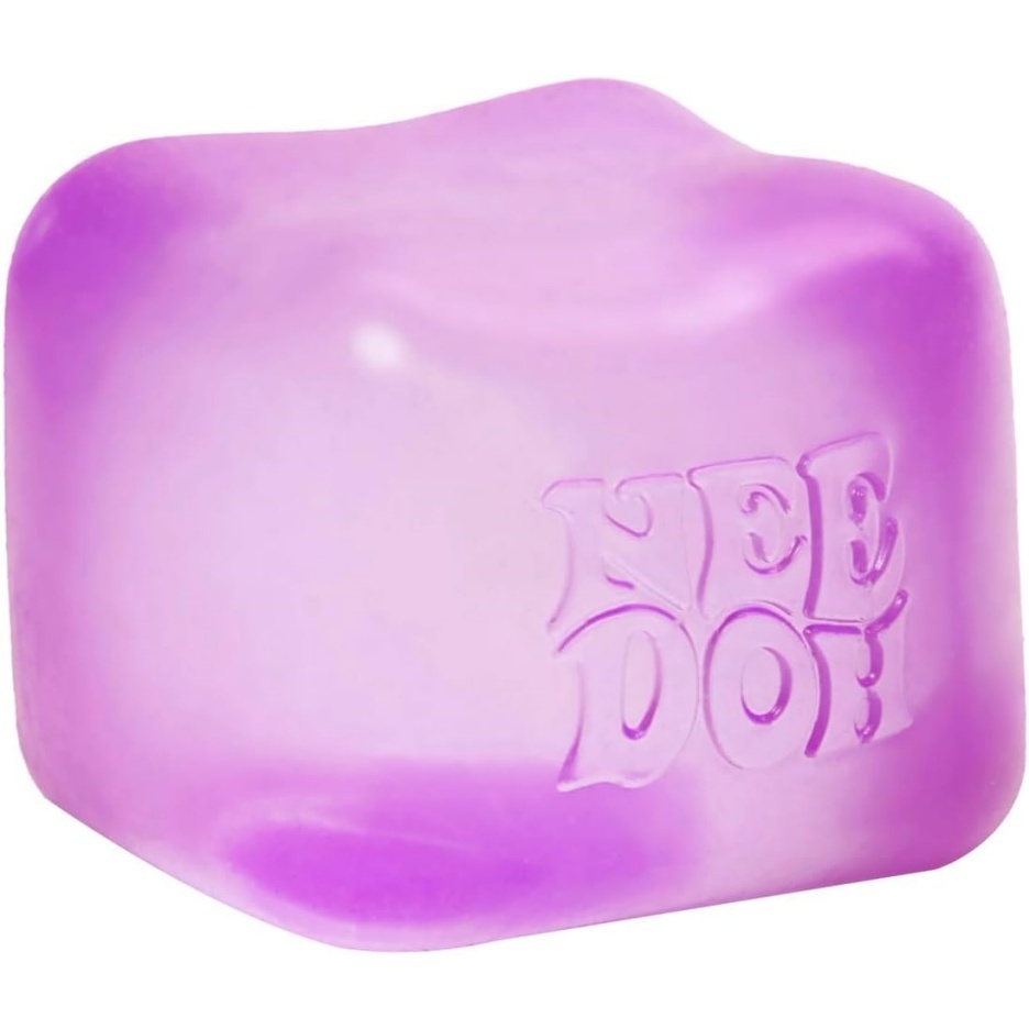 NeeDoh Nice Cube Solid Squish Purple